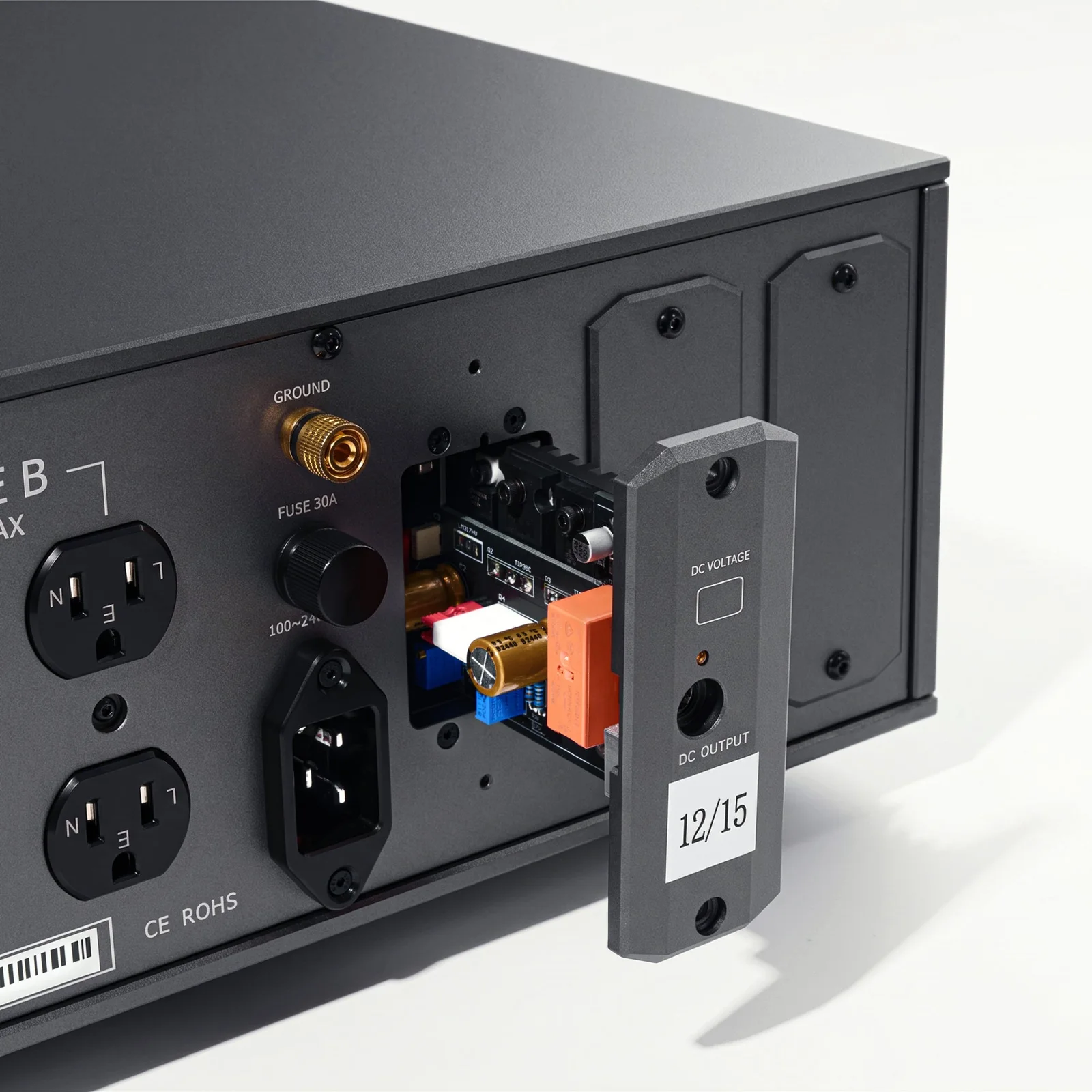 XLO Reference 電源處理器 — 細節 2